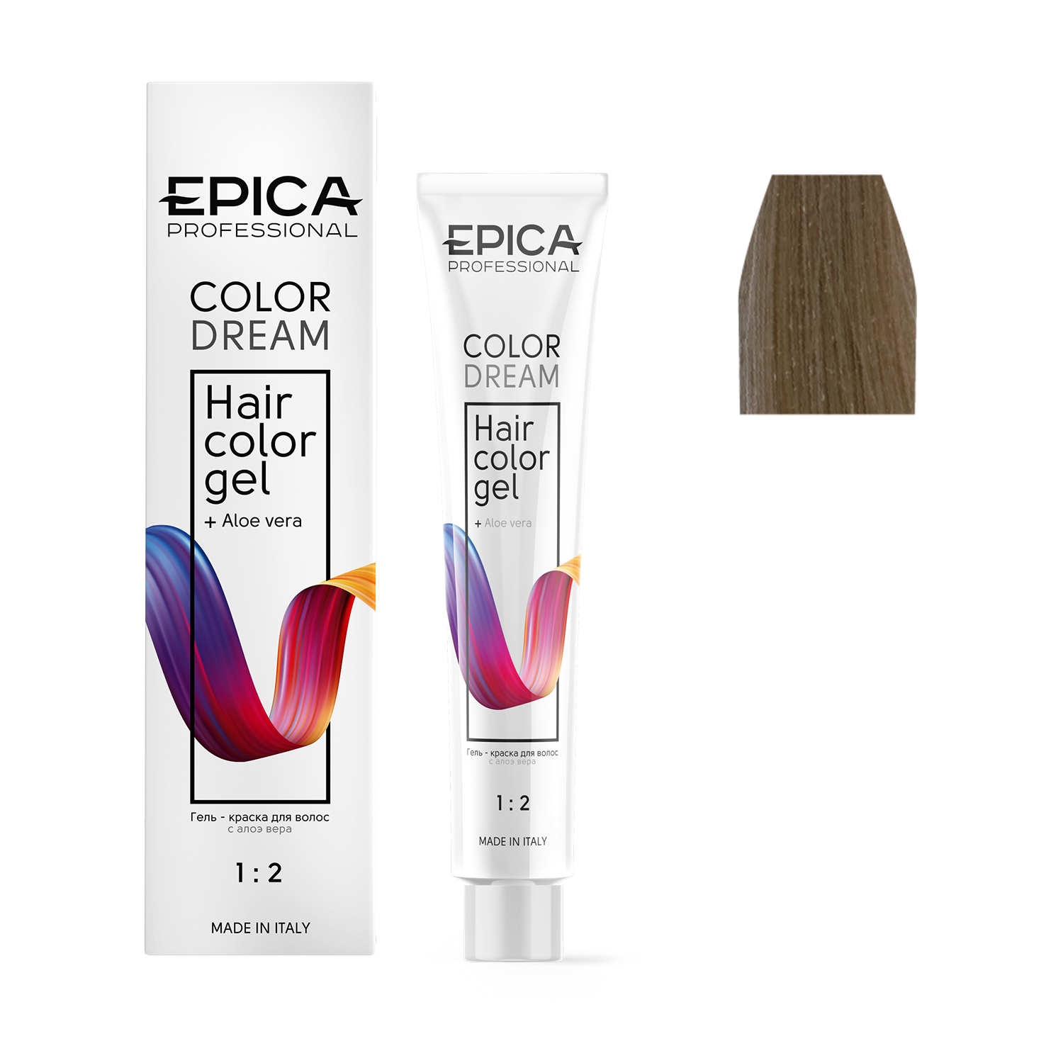 Epica Professional Гель-краска COLORDREAM, 100 мл (тон 9.71 блондин шоколадно-пепельный)