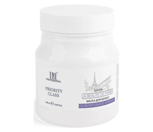 Маска для волос TNL Priority Class La beauté de Paris Ослепительное сияние